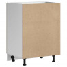 Szafka pod zlewozmywak, Kalmar, stare drewno, 60x46x81,5 cm