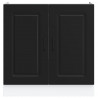 Szafka pod zlewozmywak, Kalmar, czarna, 80x46x81,5 cm