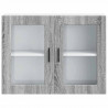 Szafka ścienna kuchenna ze szklanymi drzwiami, Porto