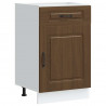 Szafka kuchenna dolna, Kalmar, brązowy dąb
