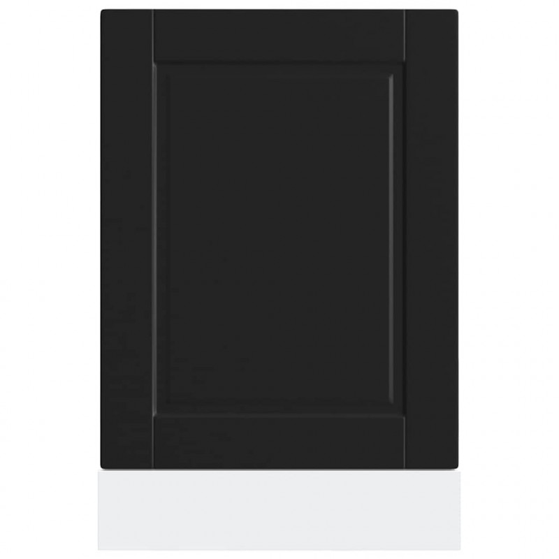 Panel do zmywarki, Porto, czarny, 45x1,5x67 cm