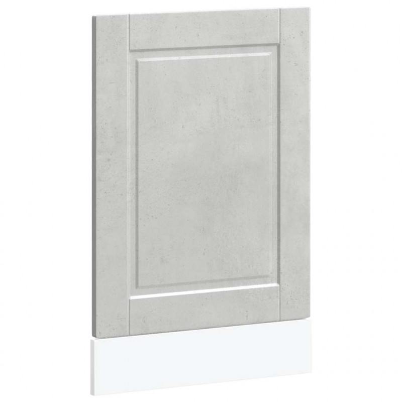 Panel do zmywarki, Porto, szarość betonu, 45x1,5x67 cm