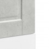 Panel do zmywarki, Porto, szarość betonu, 45x1,5x67 cm