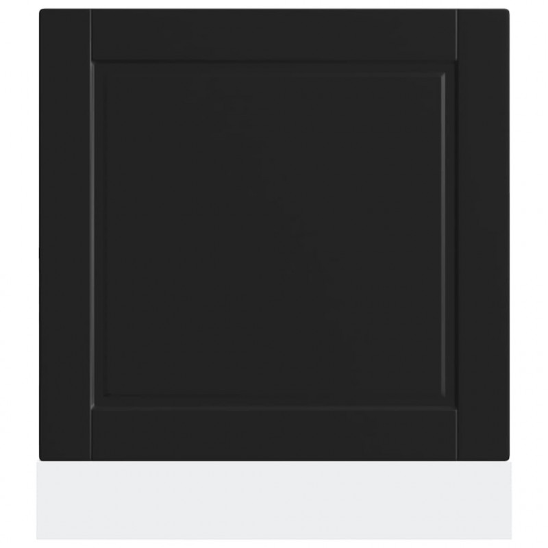 Panel do zmywarki, Porto, czarny, 60x1,5x67 cm