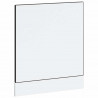 Panel do zmywarki, Porto, czarny, 60x1,5x67 cm