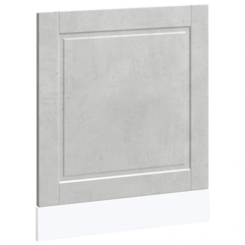Panel do zmywarki, Porto, szarość betonu, 60x1,5x67 cm