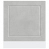 Panel do zmywarki, Porto, szarość betonu, 60x1,5x67 cm