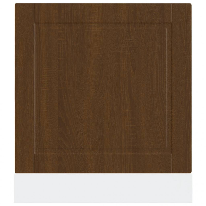 Panel do zmywarki, Porto, brązowy dab, 60x1,5x67 cm