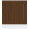 Panel do zmywarki, Porto, brązowy dab, 60x1,5x67 cm