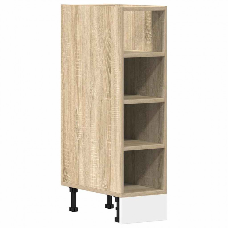Dolna szafka "Riga" Sonoma Oak 20x44,5x81,5 cm Drewno klejone