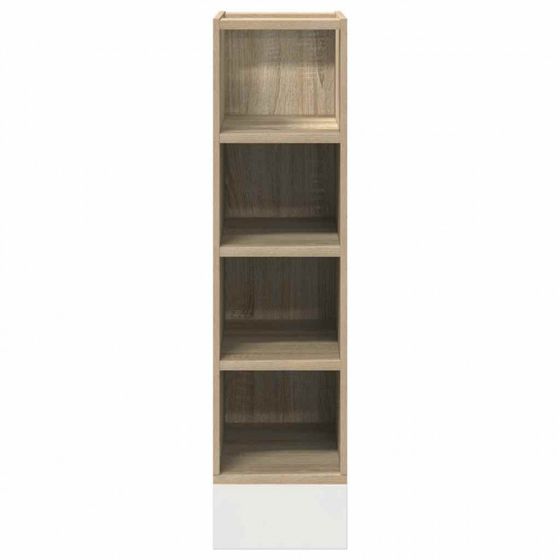 Dolna szafka "Riga" Sonoma Oak 20x44,5x81,5 cm Drewno klejone