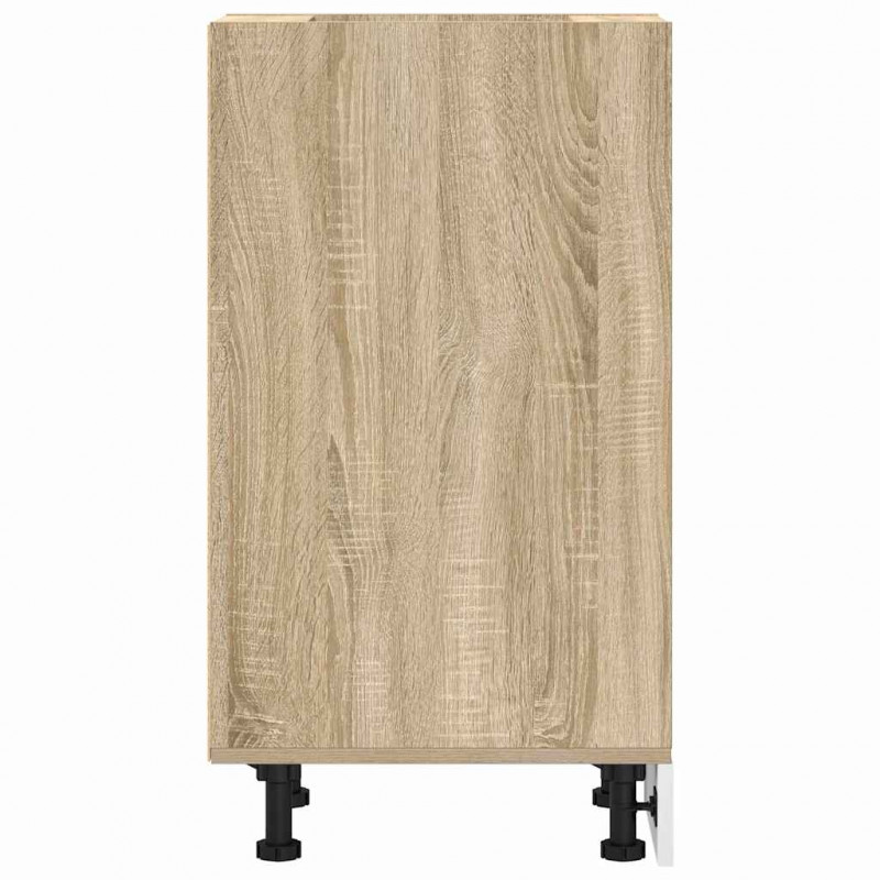 Dolna szafka "Riga" Sonoma Oak 20x44,5x81,5 cm Drewno klejone