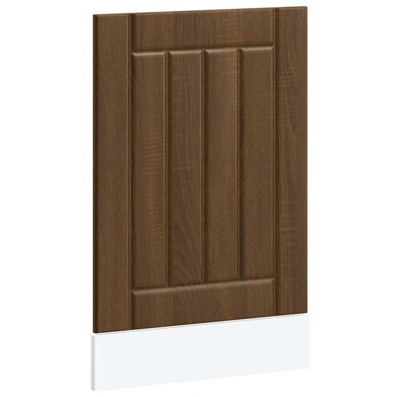 Panel do zmywarki, Lucca, brązowy dab, materiał drewnopochodny