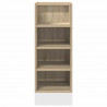 Dolna szafka "Riga" Sonoma Oak 30x44,5x81,5 cm Drewno klejone