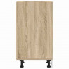 Dolna szafka "Riga" Sonoma Oak 30x44,5x81,5 cm Drewno klejone