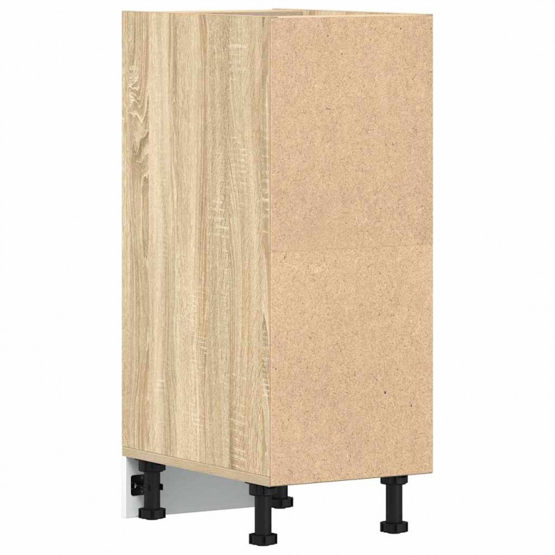 Dolna szafka "Riga" Sonoma Oak 30x44,5x81,5 cm Drewno klejone