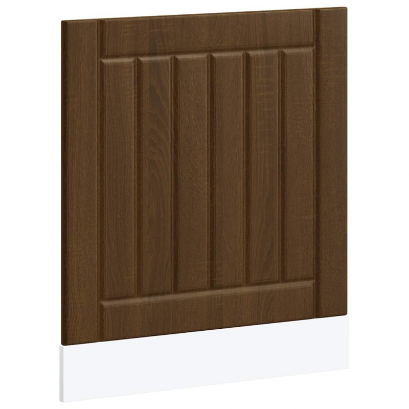 Panel do zmywarki, Lucca, brązowy dab, materiał drewnopochodny
