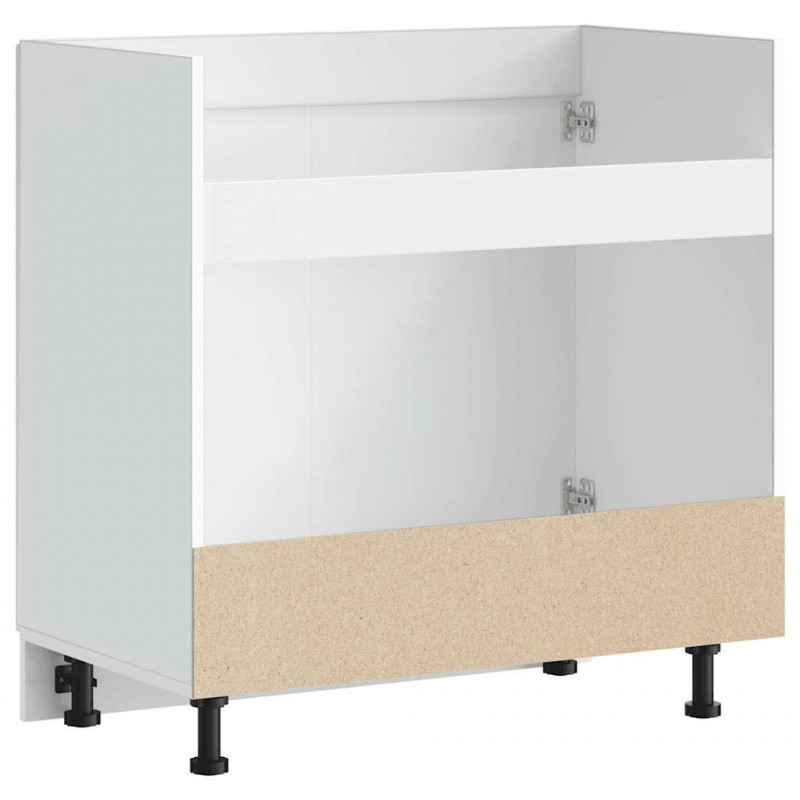 Szafka pod zlewozmywak, Porto, biała, 80x46x81,5 cm