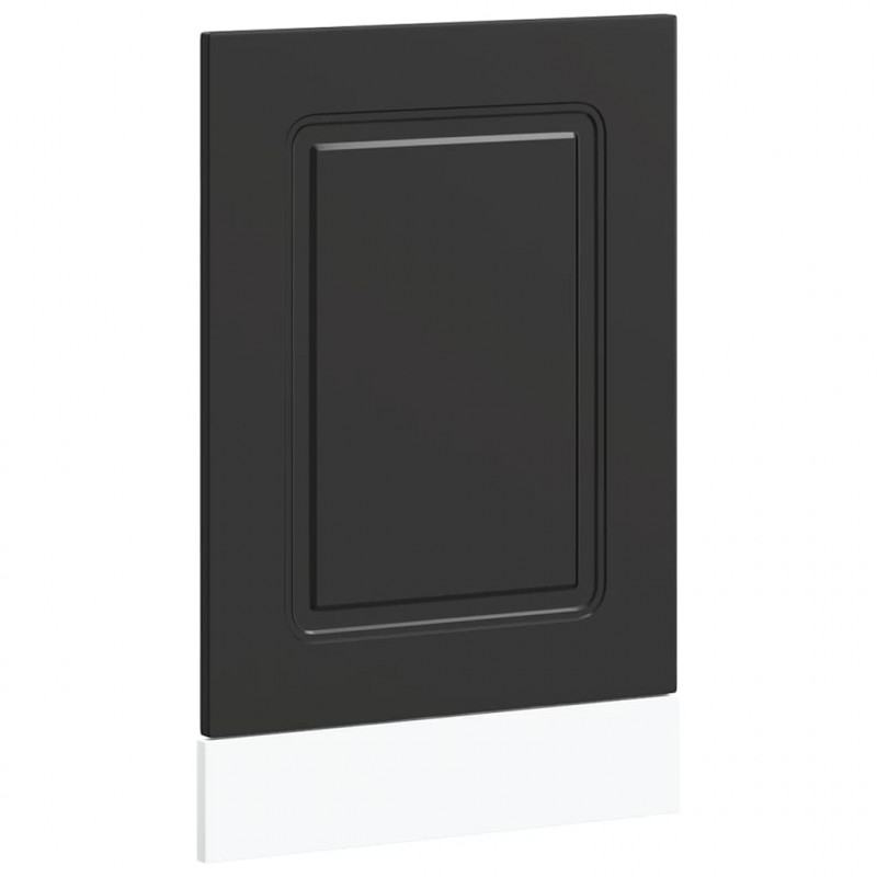 Panel do zmywarki, Kalmar, czarny, 45x1,5x67 cm