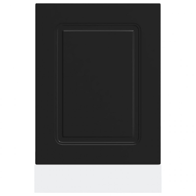 Panel do zmywarki, Kalmar, czarny, 45x1,5x67 cm