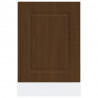 Panel do zmywarki, Kalmar, brązowy dab, 45x1,5x67 cm