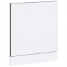 Panel do zmywarki, Kalmar, czarny, 60x1,5x67 cm