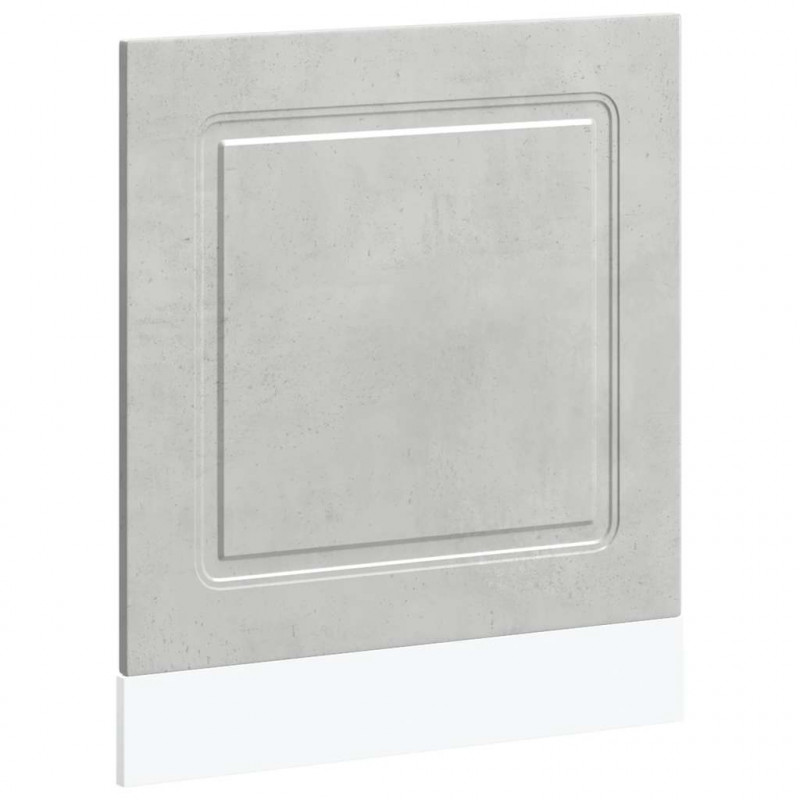 Panel do zmywarki, Kalmar, szarość betonu, 60x1,5x67 cm