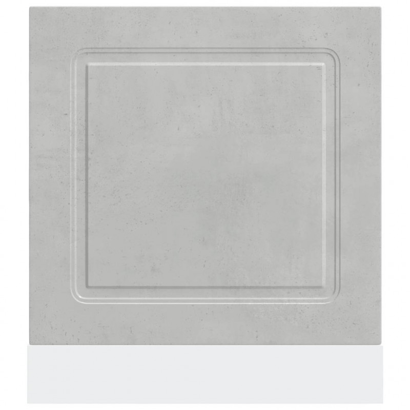 Panel do zmywarki, Kalmar, szarość betonu, 60x1,5x67 cm