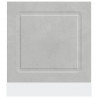 Panel do zmywarki, Kalmar, szarość betonu, 60x1,5x67 cm