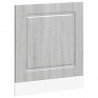 Panel do zmywarki, Kalmar, szary dąb sonoma, 60x1,5x67 cm