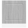 Panel do zmywarki, Kalmar, szary dąb sonoma, 60x1,5x67 cm