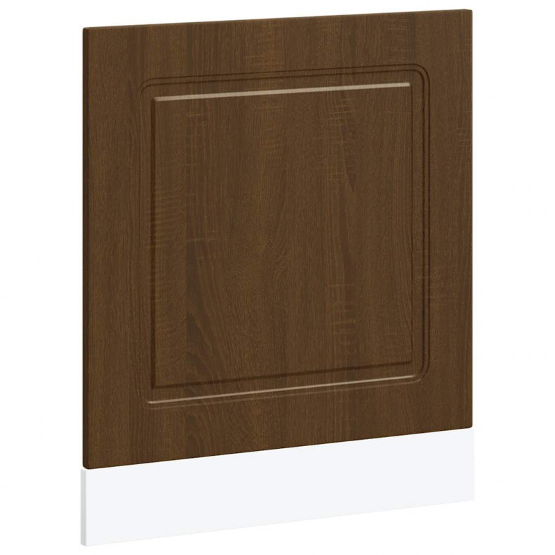 Panel do zmywarki, Kalmar, brązowy dab, 60x1,5x67 cm