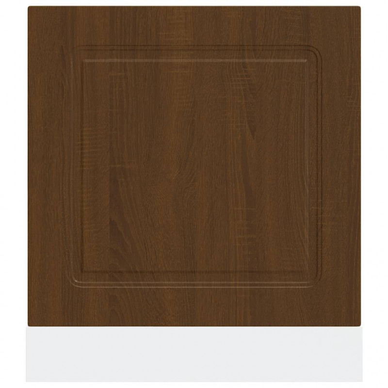 Panel do zmywarki, Kalmar, brązowy dab, 60x1,5x67 cm