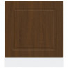 Panel do zmywarki, Kalmar, brązowy dab, 60x1,5x67 cm