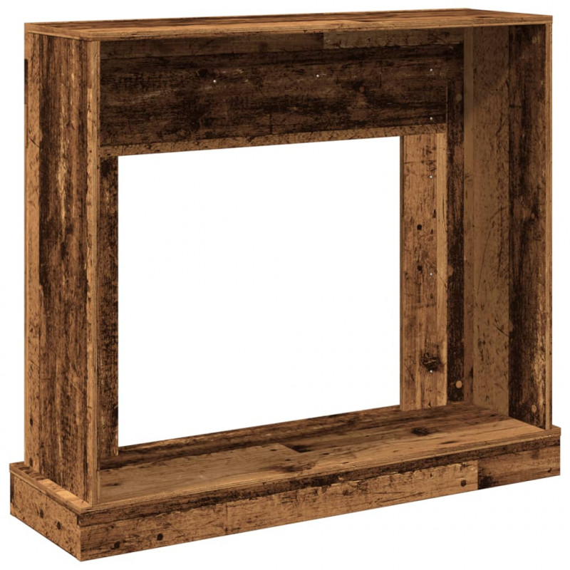 Obudowa kominka, stare drewno, 100x30x87,5 cm