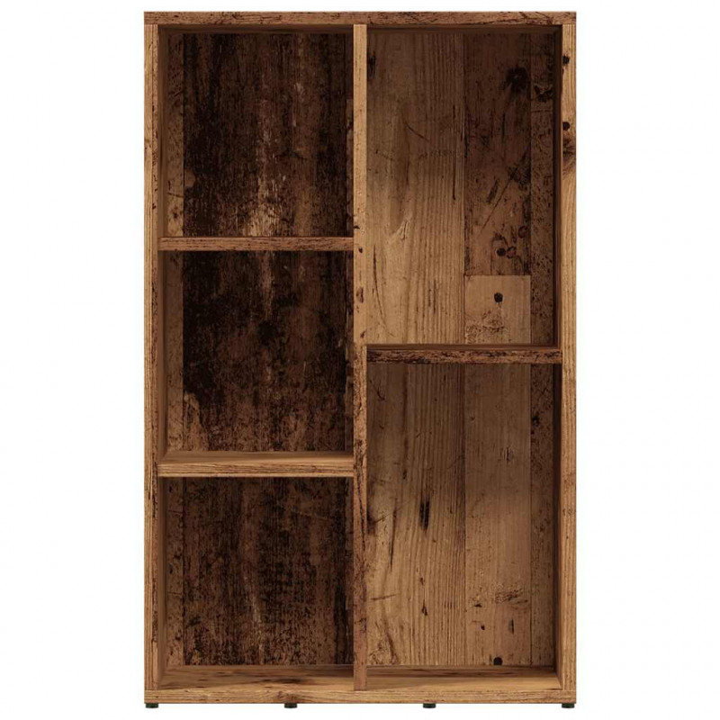 Szafka na książki, stare drewno, 50x25x80 cm