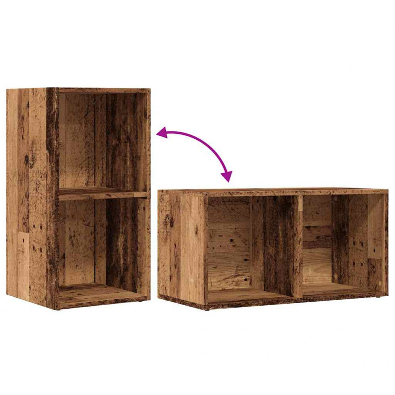 LP Skrzynia, stare drewno, 69,5x34x36 cm