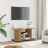 Szafka pod TV, dąb artisan, 80x40x45cm, materiał drewnopochodny