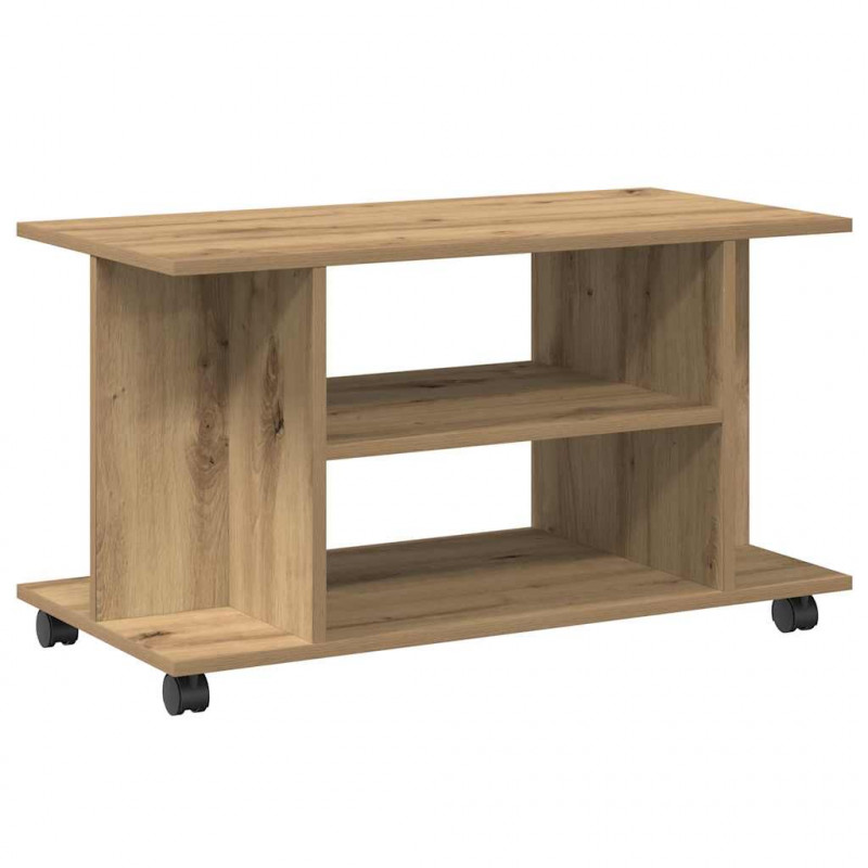 Szafka pod TV, dąb artisan, 80x40x45cm, materiał drewnopochodny