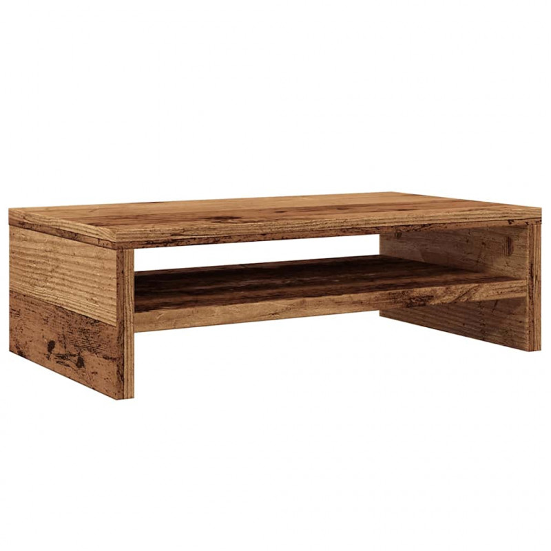 Podstawka pod monitor, stare drewno, 42x24x13 cm