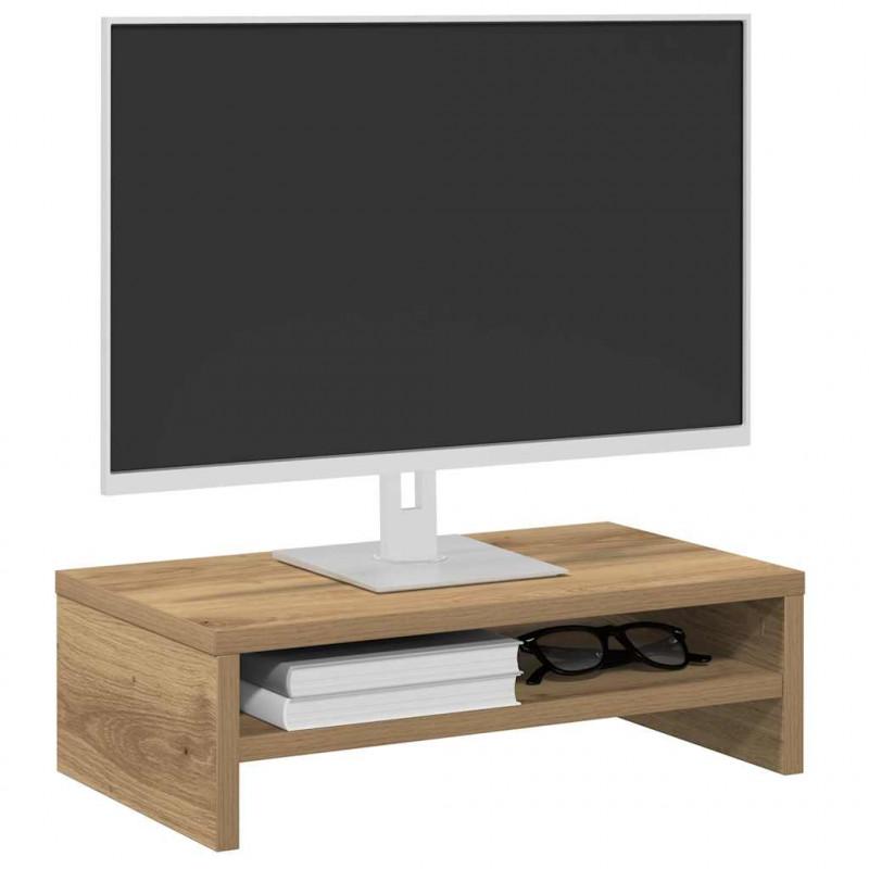 Podstawka pod monitor, dąb artisan, 42x24x13 cm