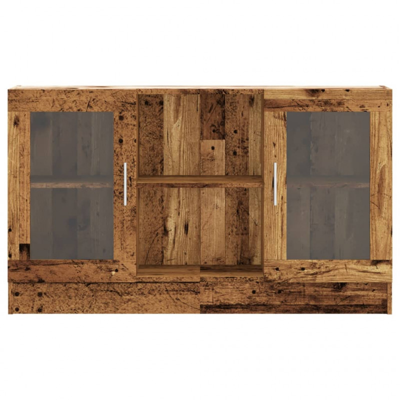 Szafka, stare drewno, 120x30,5x70 cm, materiał drewnopochodny