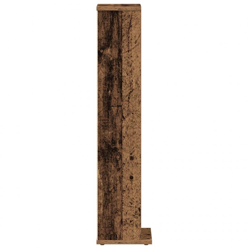 Szafka na CD, stare drewno, 21x20x88cm, materiał drewnopochodny