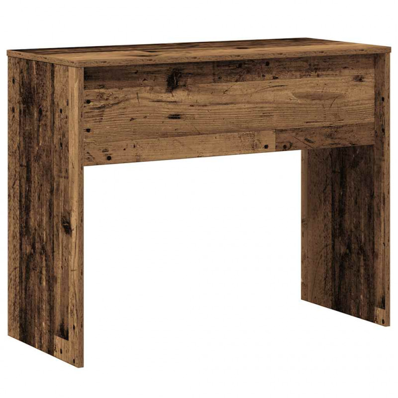 Biurko, stare drewno, 90x40x72 cm, materiał drewnopochodny