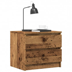 Szafki nocne, 2 szt., stare drewno, 50x40x43.5 cm