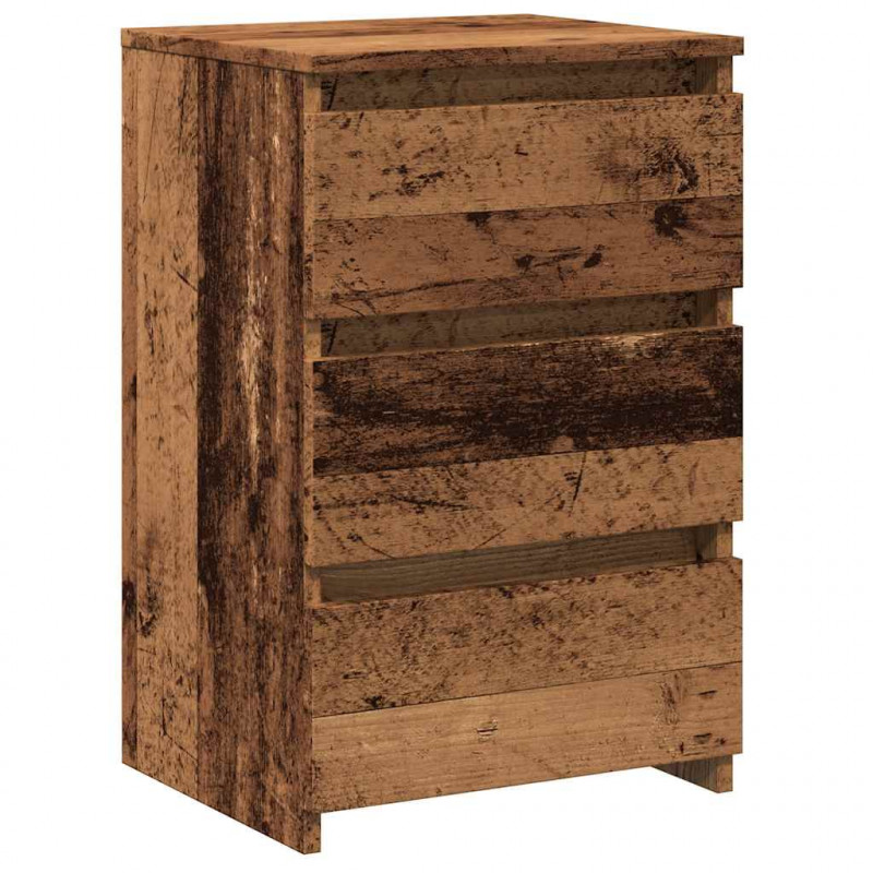 Szafka nocna, stare drewno, 40x35x62,5 cm