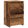 Szafka nocna, stare drewno, 40x35x62,5 cm