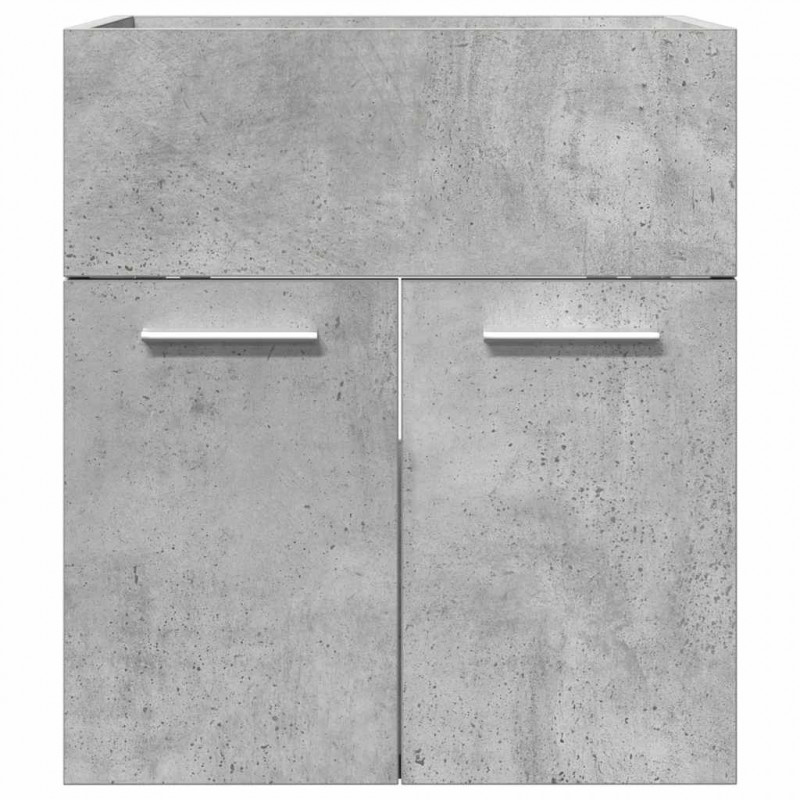 Szafka pod umywalkę, szarość betonu, 41x38,5x46 cm
