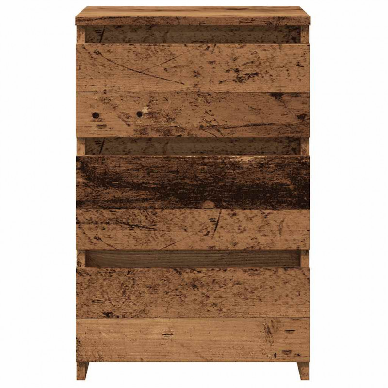 Szafka nocna, stare drewno, 40x35x62,5 cm
