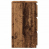 Szafka nocna, stare drewno, 40x35x62,5 cm
